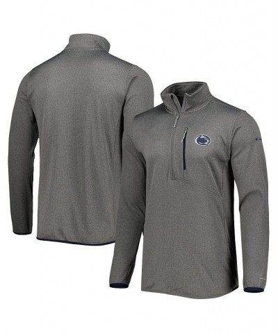 Men's Gray Penn State Nittany Lions Park View Omni-Wick Half-Zip Top $33.60 Sweatshirt