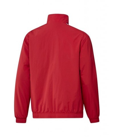 Men's Red and Gray New York Red Bulls 2023 On-Field Anthem Full-Zip Reversible Team Jacket $48.00 Jackets