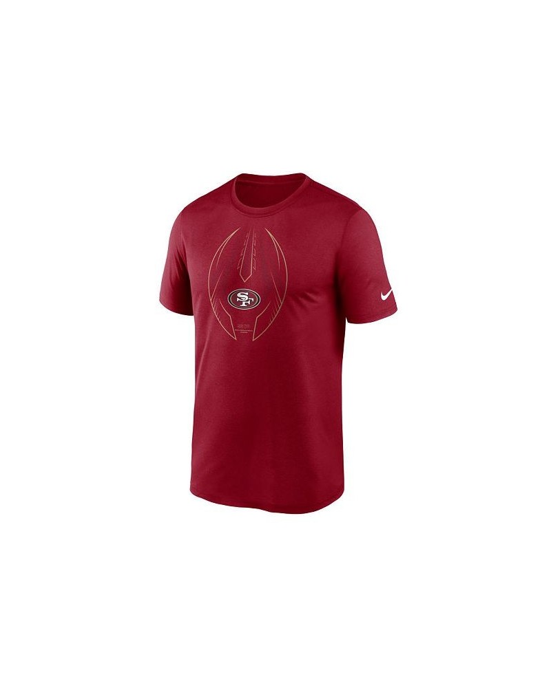 San Francisco 49ers Men's Icon Legend T-Shirt $14.76 T-Shirts