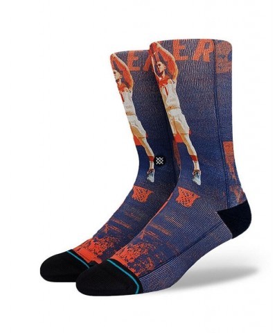 Men's Devin Booker Phoenix Suns Scratched Player Crew Socks $15.00 Socks