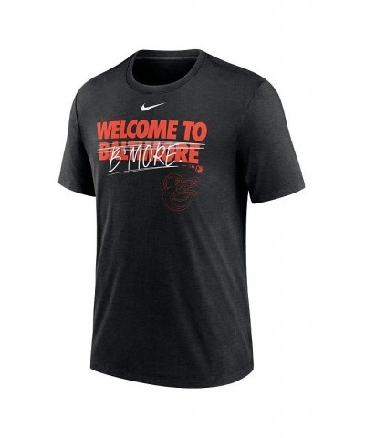 Men's Heather Black Baltimore Orioles Home Spin Tri-Blend T-shirt $22.50 T-Shirts