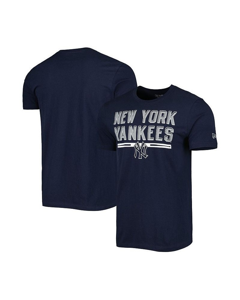 Men's Navy New York Yankees Batting Practice T-shirt $27.35 T-Shirts