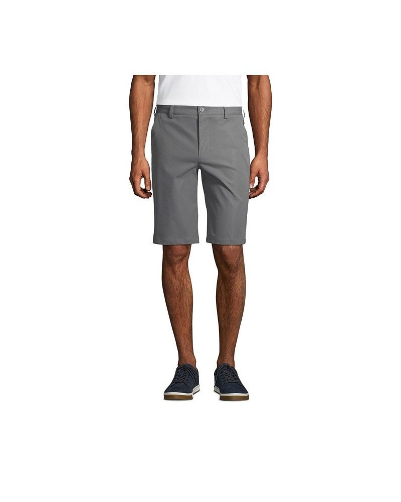 School Uniform Men's Active Chino Shorts Gray $27.58 Shorts