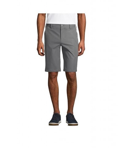 School Uniform Men's Active Chino Shorts Gray $27.58 Shorts