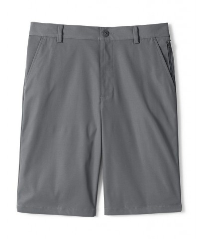 School Uniform Men's Active Chino Shorts Gray $27.58 Shorts