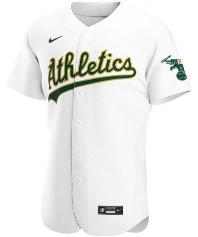 Men's White Oakland Athletics Home Authentic Team Jersey $126.00 Jersey