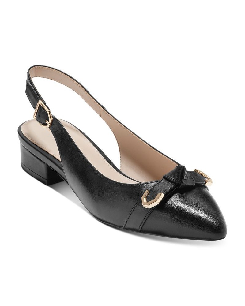 Women's Menlo Skimmer Flats Black $54.40 Shoes