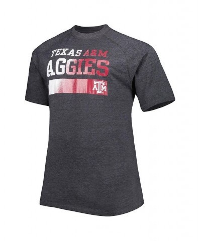 Men's Charcoal Texas A&M Aggies Big and Tall Raglan T-Shirt $25.19 T-Shirts