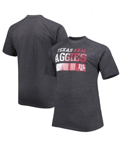 Men's Charcoal Texas A&M Aggies Big and Tall Raglan T-Shirt $25.19 T-Shirts