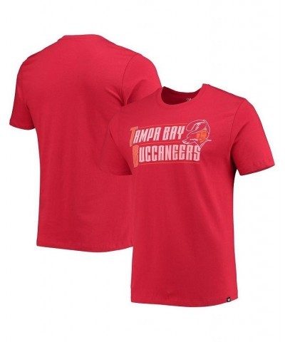 Men's '47 Red Tampa Bay Buccaneers Regional Super Rival T-shirt $15.80 T-Shirts