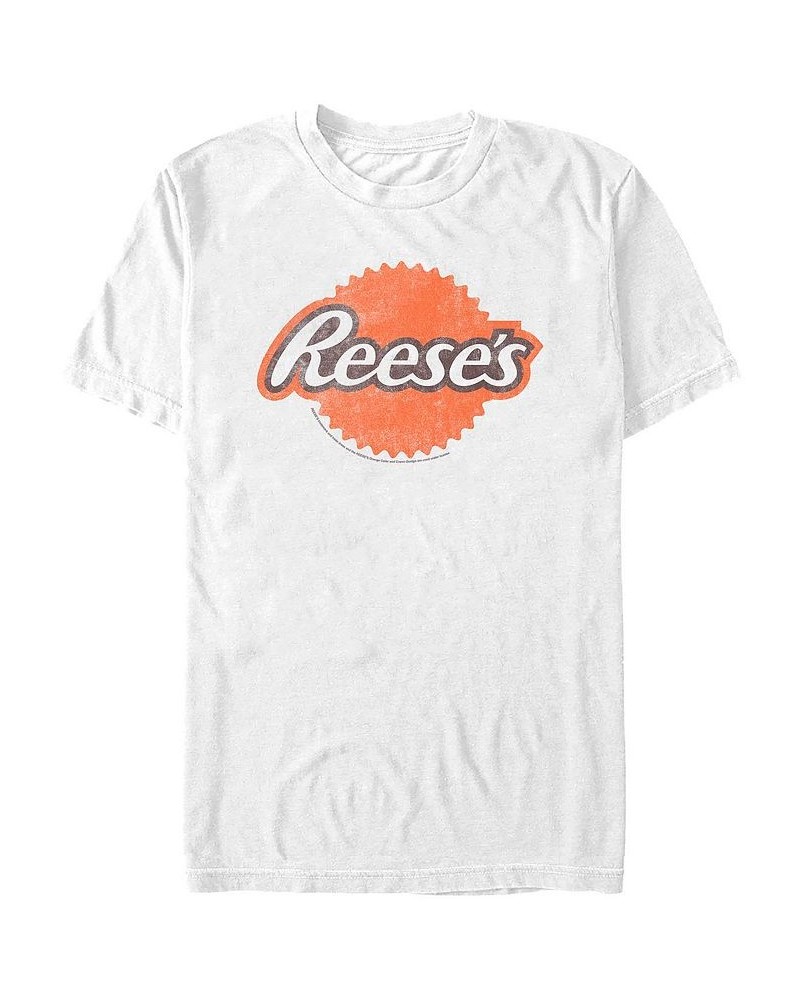 Men's Reeses Burst Short Sleeve T-shirt White $18.54 T-Shirts