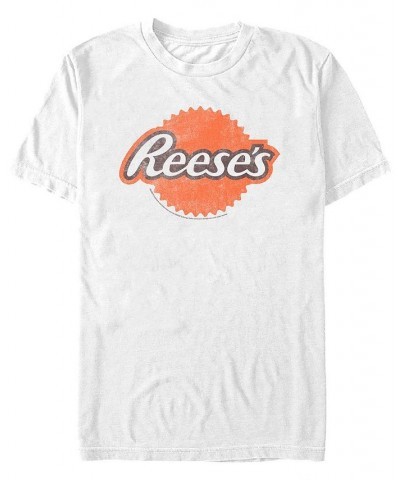 Men's Reeses Burst Short Sleeve T-shirt White $18.54 T-Shirts