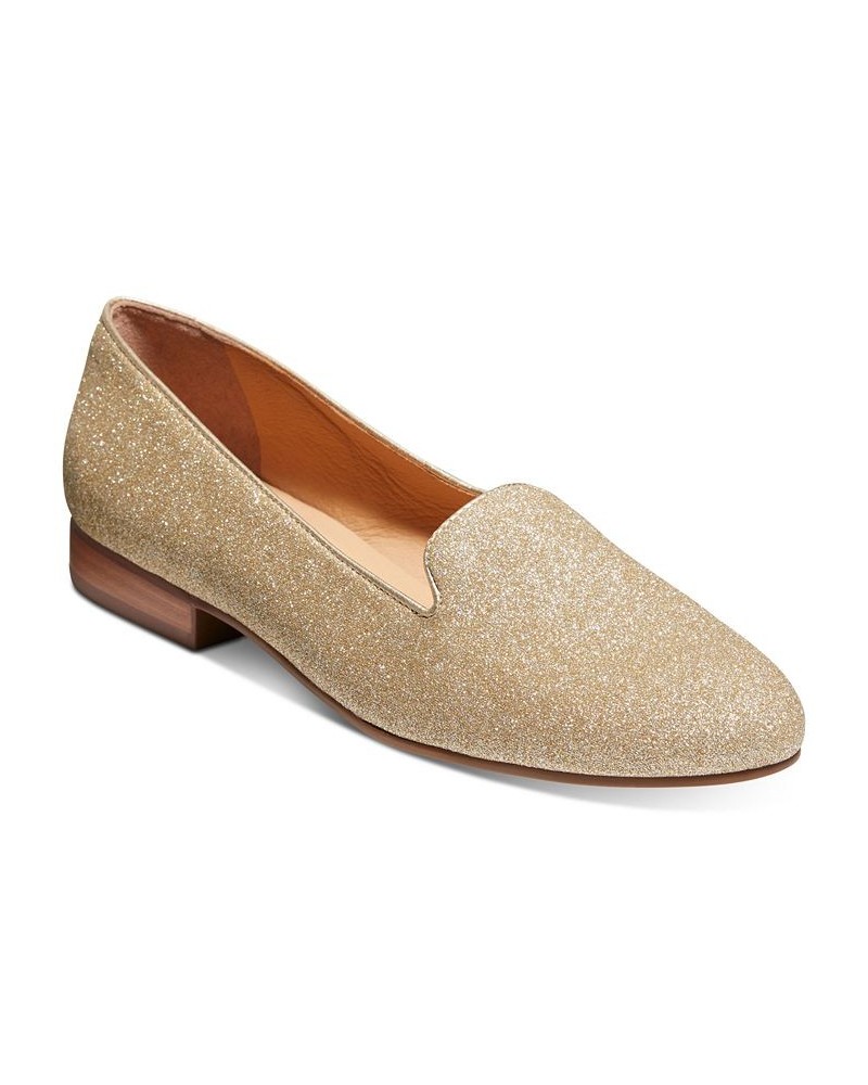 Women's Ginny Loafers Silver $50.80 Shoes