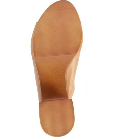 Women's Lorenza Platform Sandal Tan $43.00 Shoes