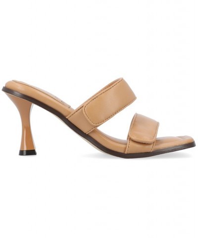 Women's Essey Sandals Tan/Beige $38.00 Shoes