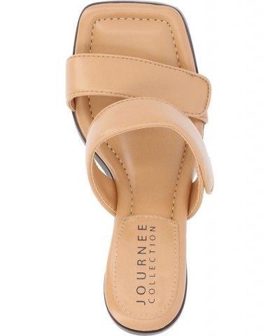 Women's Essey Sandals Tan/Beige $38.00 Shoes