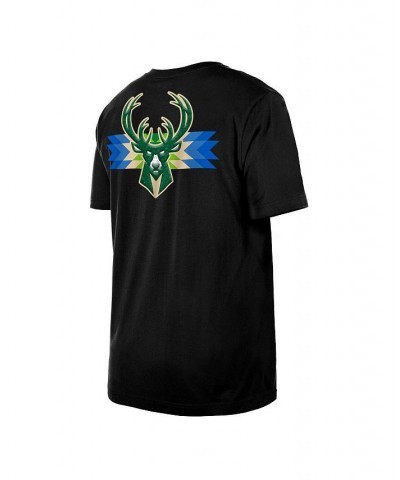 Men's Black Milwaukee Bucks 2022/23 City Edition Elite Pack T-shirt $37.50 T-Shirts