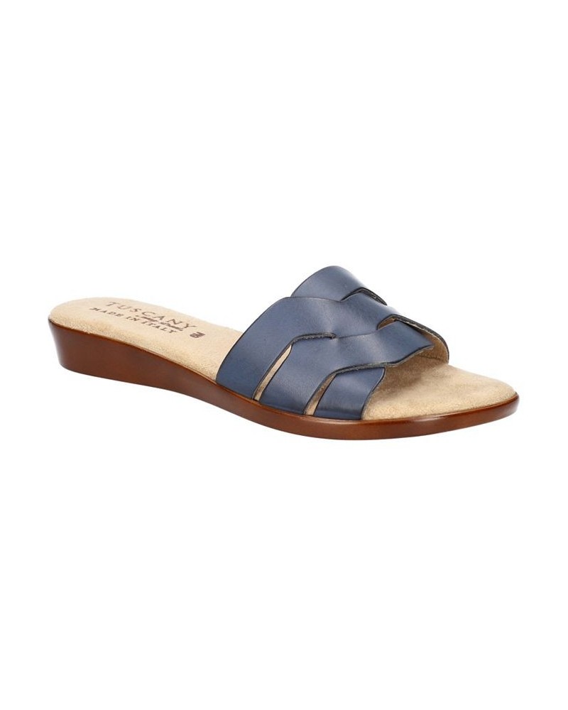 Women's Tuscany Nicia Slide Sandals PD04 $29.40 Shoes