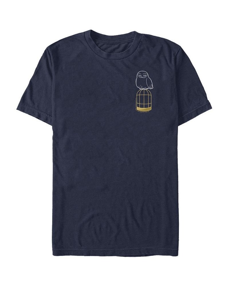 Men's Hedwig Pocket Short Sleeve Crew T-shirt Blue $17.50 T-Shirts