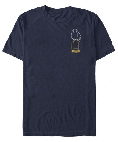 Men's Hedwig Pocket Short Sleeve Crew T-shirt Blue $17.50 T-Shirts