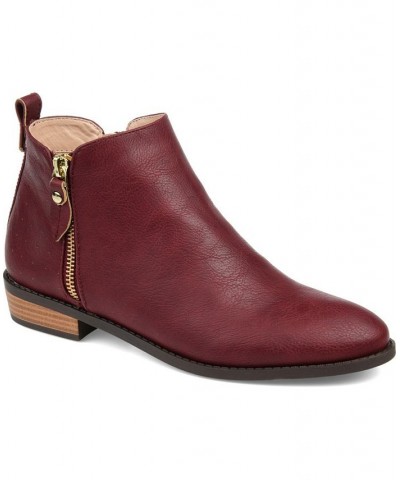 Women's Ellis Bootie Red $53.90 Shoes