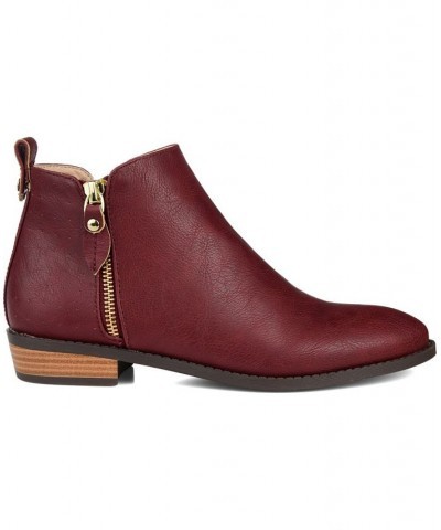 Women's Ellis Bootie Red $53.90 Shoes