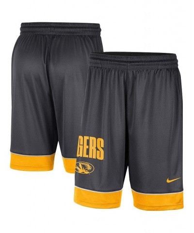 Men's Charcoal and Gold Missouri Tigers Fast Break Shorts $21.60 Shorts