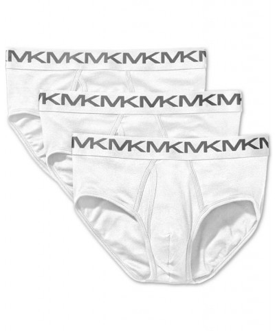 Men's 3-Pk. Low-Rise Briefs White $23.63 Underwear