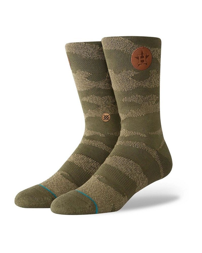 Men's Camo Houston Astros Utility Crew Socks $11.20 Socks