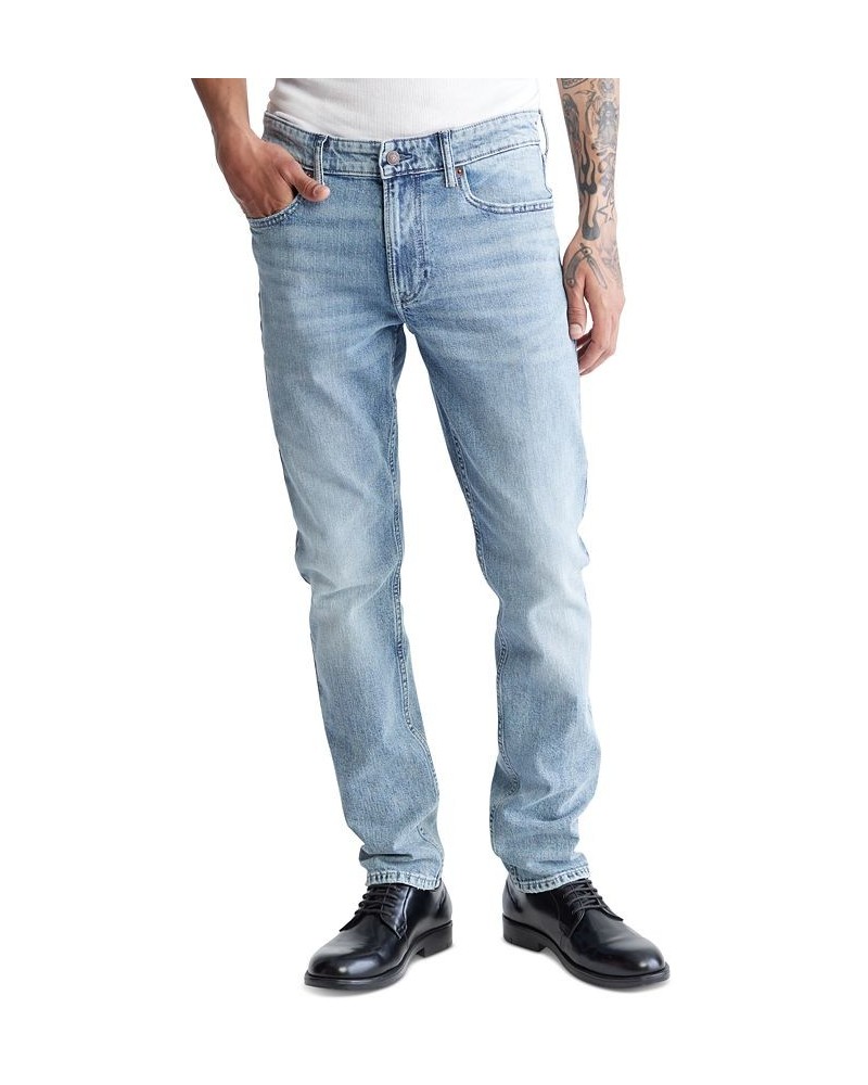 Men's Slim Fit Stretch Jeans Forever Black $32.90 Jeans