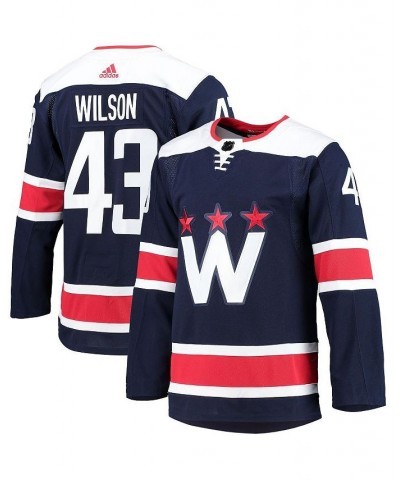 Men's Tom Wilson Navy Washington Capitals 2020/21 Alternate Primegreen Authentic Pro Player Jersey $96.00 Jersey