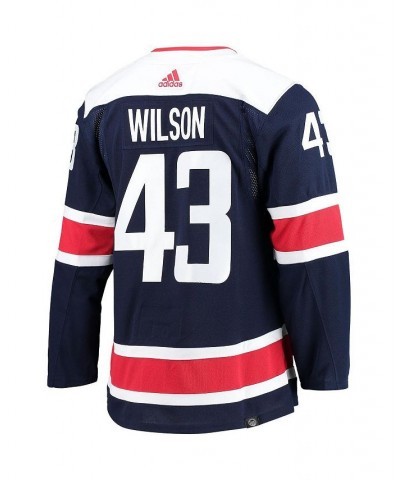 Men's Tom Wilson Navy Washington Capitals 2020/21 Alternate Primegreen Authentic Pro Player Jersey $96.00 Jersey