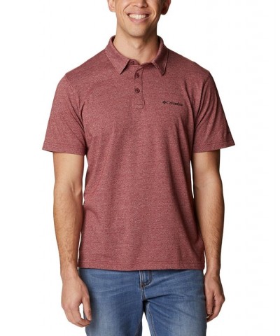 Men's Thistletown Hills Logo-Print Tech Polo Shirt Pink $22.05 Polo Shirts