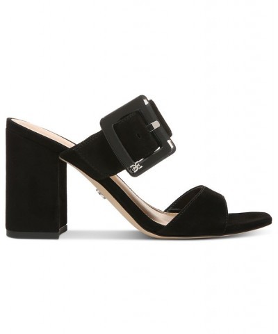 Dalton Buckled Block-Heel City Sandals PD02 $69.00 Shoes