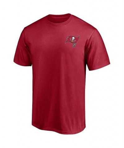 Men's Red Tampa Bay Buccaneers 1 Dad T-shirt $20.39 T-Shirts