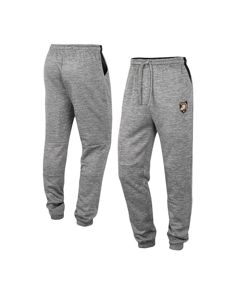 Men's Gray Army Black Knights Worlds to Conquer Sweatpants $29.40 Pants