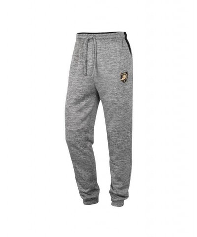 Men's Gray Army Black Knights Worlds to Conquer Sweatpants $29.40 Pants