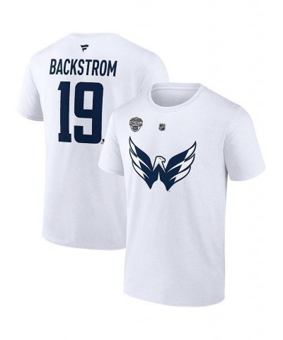 Men's Branded Nicklas Backstrom White Washington Capitals 2023 NHL Stadium Series Name and Number T-shirt $17.94 T-Shirts