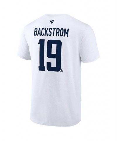 Men's Branded Nicklas Backstrom White Washington Capitals 2023 NHL Stadium Series Name and Number T-shirt $17.94 T-Shirts