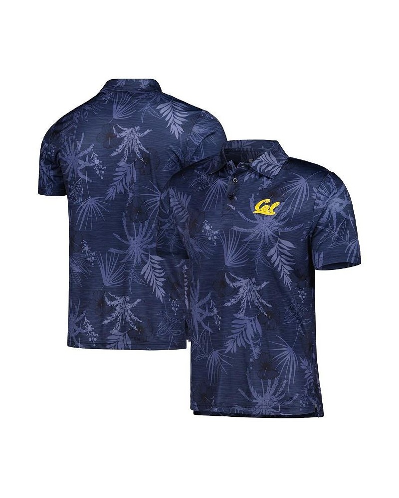 Men's Navy Cal Bears Palms Team Polo Shirt $22.00 Polo Shirts