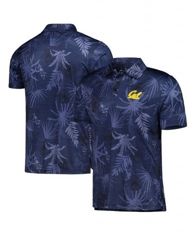 Men's Navy Cal Bears Palms Team Polo Shirt $22.00 Polo Shirts