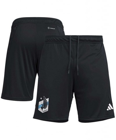 Men's Black Minnesota United FC 2023 On-Field AEROREADY Training Shorts $34.19 Shorts