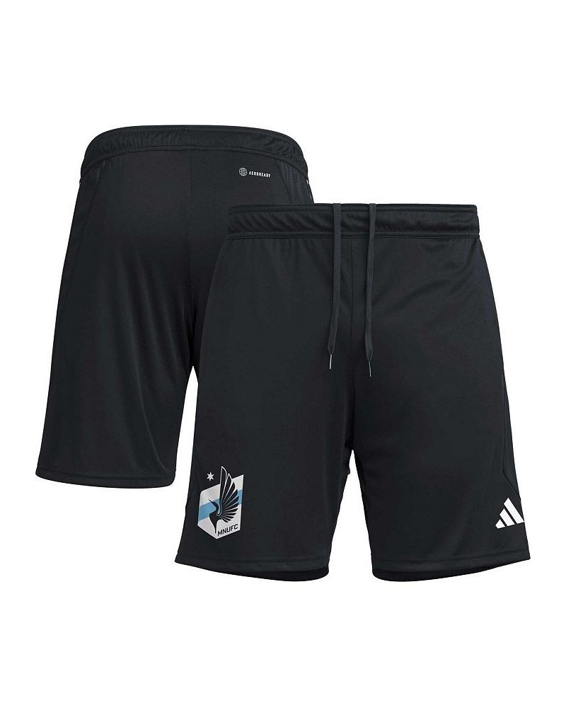 Men's Black Minnesota United FC 2023 On-Field AEROREADY Training Shorts $34.19 Shorts