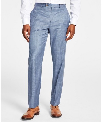 Men's Classic-Fit UltraFlex Stretch Micro-Check Dress Pants PD02 $24.75 Pants