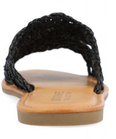 Women's Lissia Crochet Sandals Black $32.25 Shoes