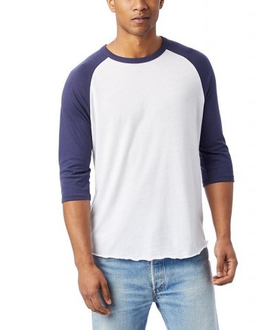 Men's Keeper Eco Jersey Baseball T-shirt White, Navy $29.70 T-Shirts