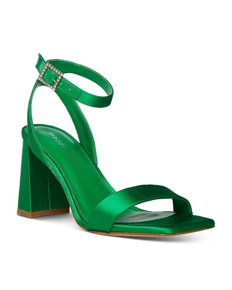 Winni Ankle-Strap Two-Piece Dress Sandals Green $21.79 Shoes