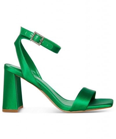 Winni Ankle-Strap Two-Piece Dress Sandals Green $21.79 Shoes