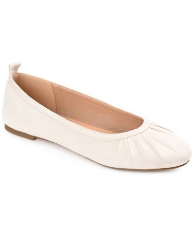 Women's Tannya Flats Bone $30.10 Shoes