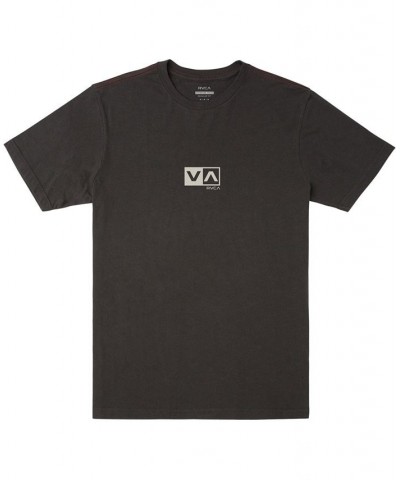 Men's Mini Balance Box Short Sleeve T-shirt Black $14.40 T-Shirts